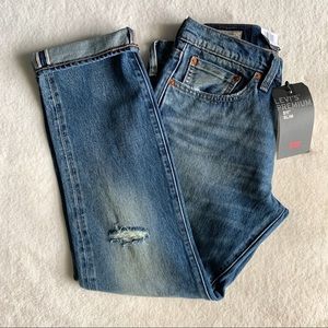 Levi’s 511 slim selvedge denim jeans